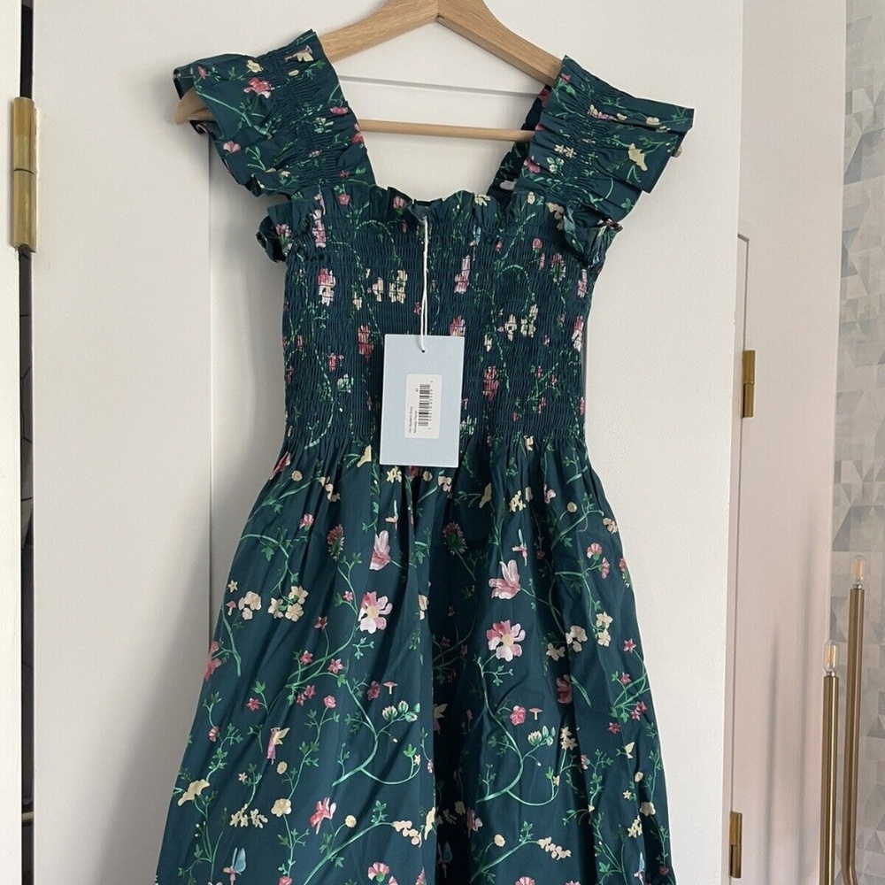 Hill House Home Nap Dress 'Elizabeth - Moody Floral' XS